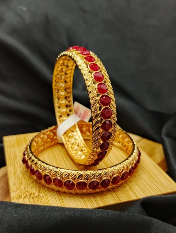Color Bloom Gold Handcuff - Image 6