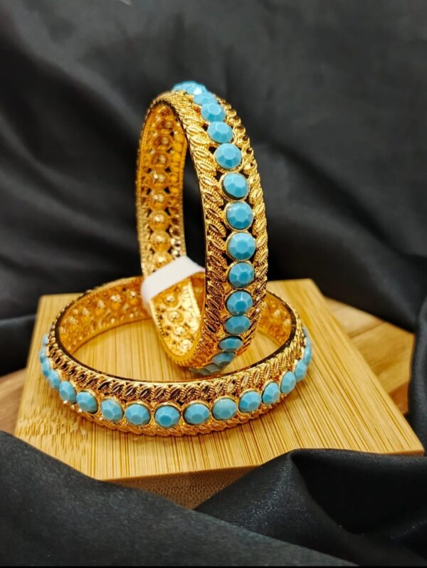 Color Bloom Gold Handcuff - Image 5