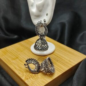 Morni Silver Jhumkis