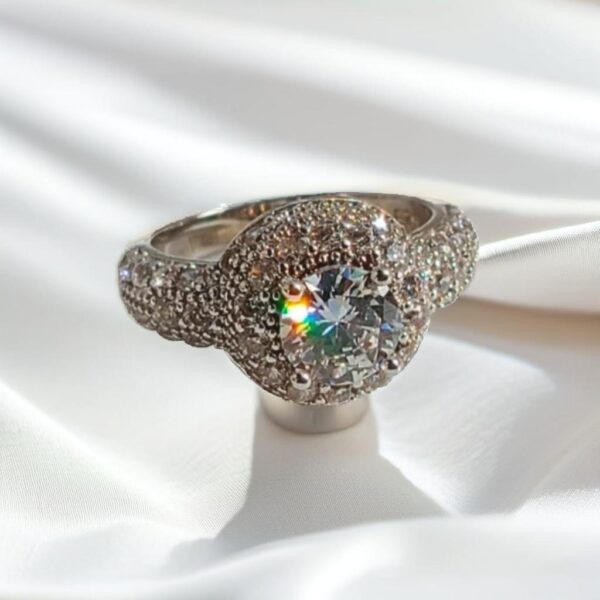925 Silver Zircon Ring