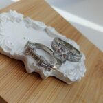 Zircon Silver Couple Rings
