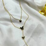 Double-Layered Butterfly Necklace