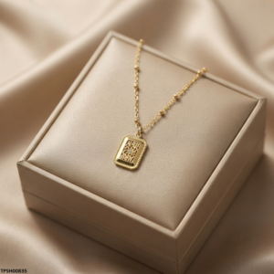 Stainless Steel Rectangle Pendant