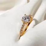 Zircon Non Tarnishing Ring